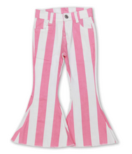 Load image into Gallery viewer, Pre-order: Stripe Denim Pants
