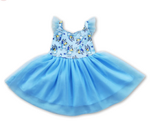 Load image into Gallery viewer, Blue Dog Character Dress
