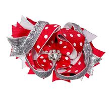 Load image into Gallery viewer, Christmas Hair Bow (Various Styles)

