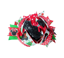 Load image into Gallery viewer, Christmas Hair Bow (Various Styles)
