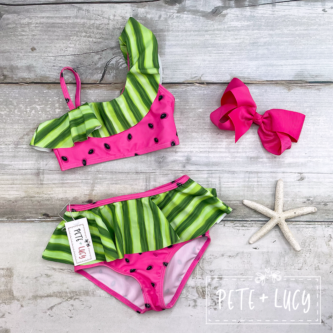 Watermelon Girl's 2 Piece Swim Suit