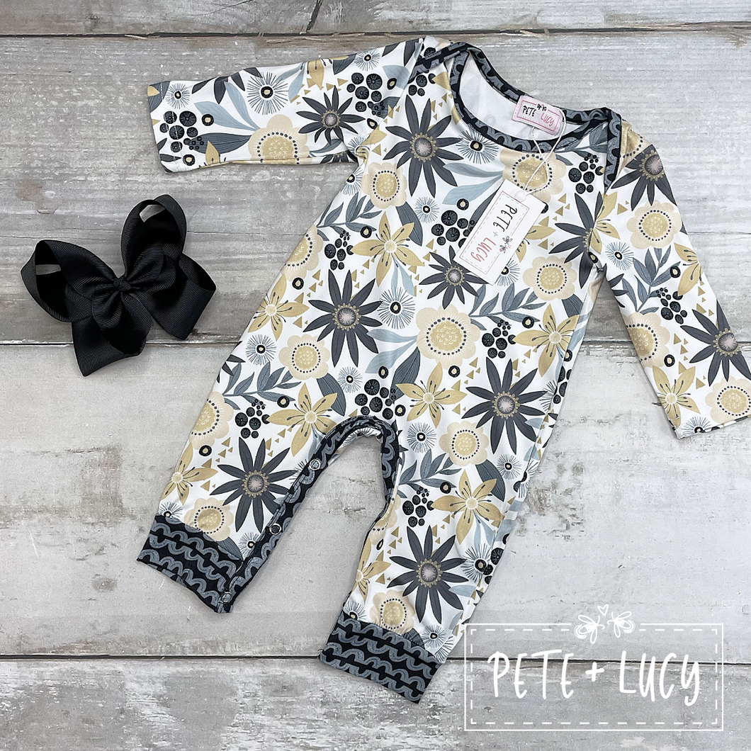 Golden Garden Infant Romper