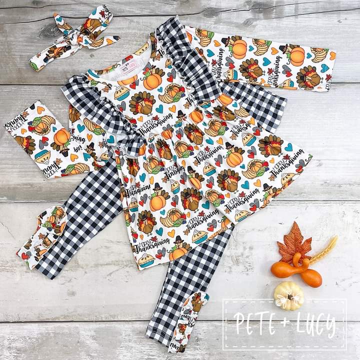 Fun Thanksgiving 2 Piece Set
