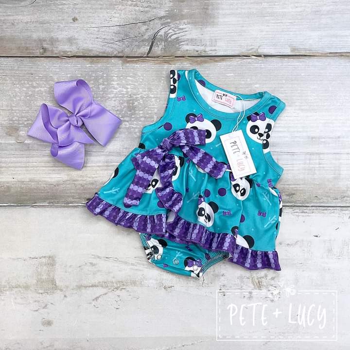 Pop of Panda's Infant Romper
