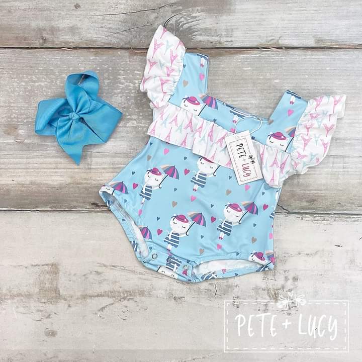 Party in Paris Infant Romper