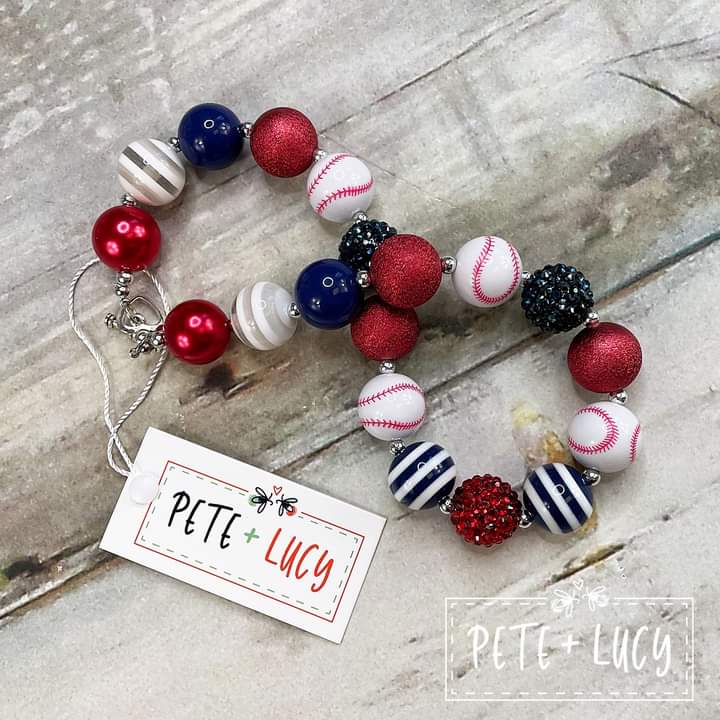 Take Me Out to the Ballgame: Chunky Necklace