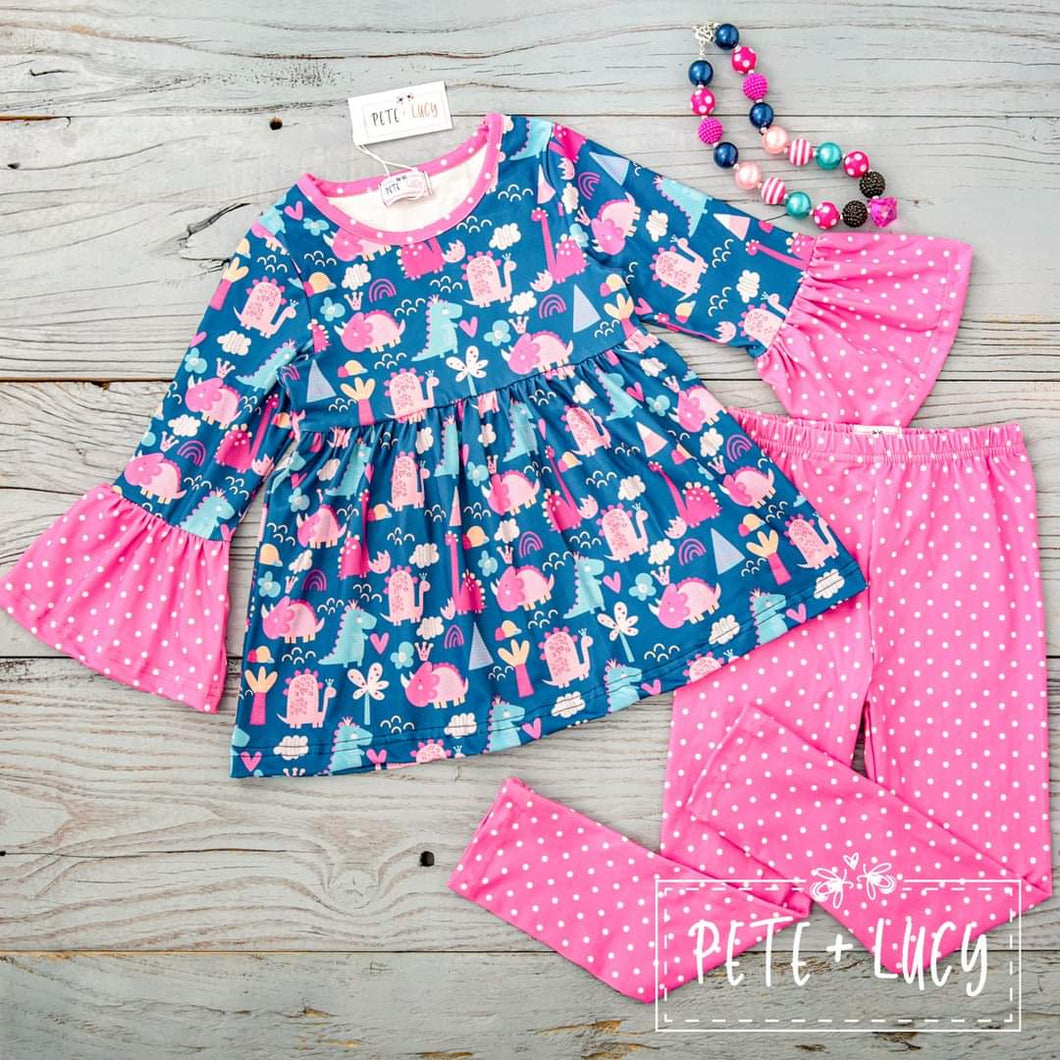 Fun with Dinos 2 Piece Set