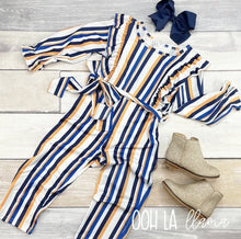 Load image into Gallery viewer, Sicily Stripe Romper
