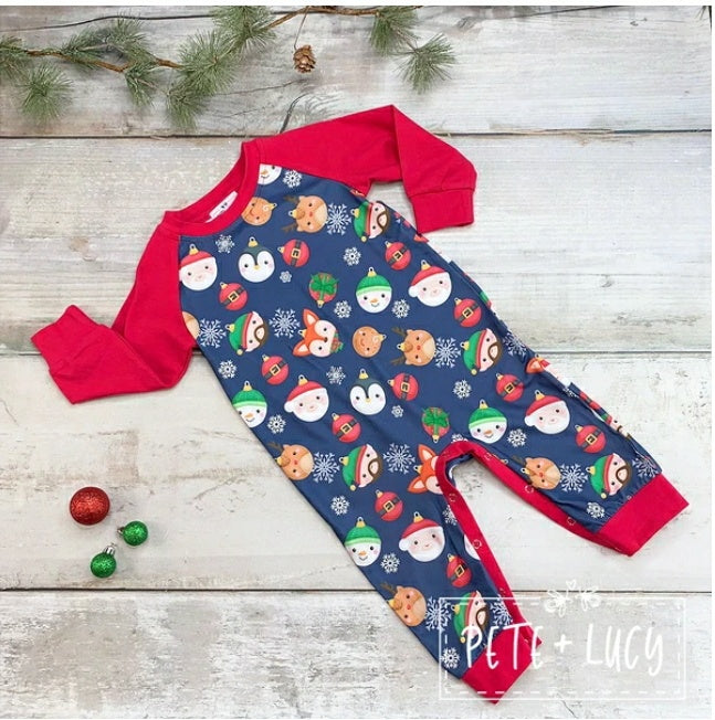 Trim the Tree Infant Romper