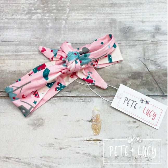 Magical Christmas Tie Headband