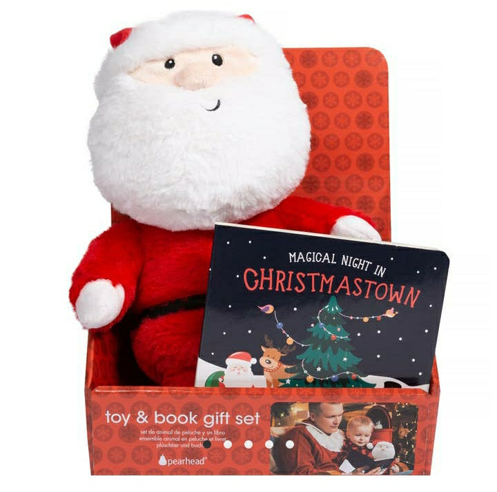 Santa Toy & Board Book