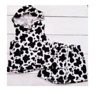 Cow Print 2 Piece Set