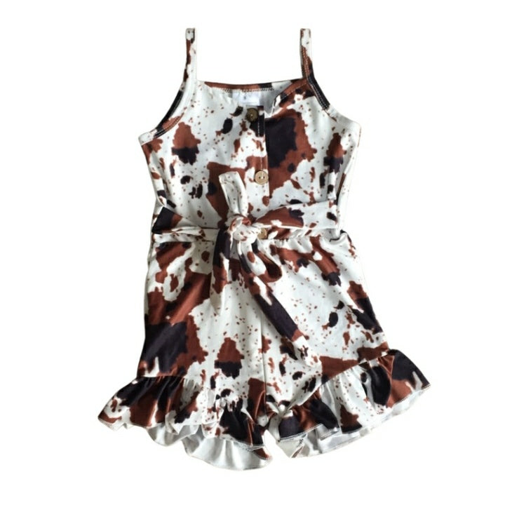 Brown Cow Romper