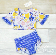 Load image into Gallery viewer, Lemon Twist Girl&#39;s 2 Piece Swim Suit
