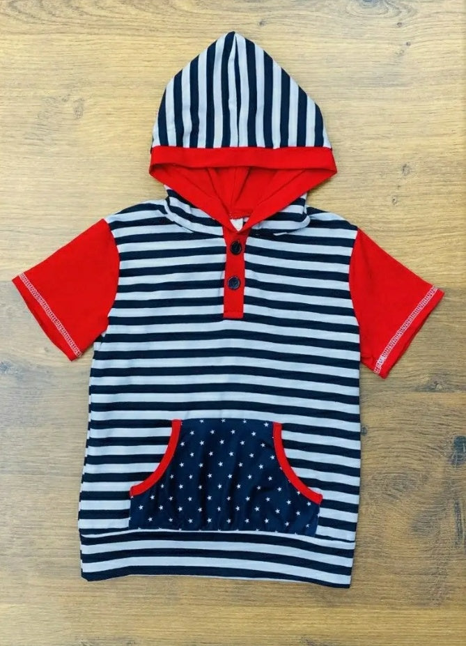 Navy Stars & Stripes Hoodie