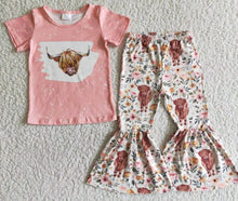 Load image into Gallery viewer, Pre-order: Highland Cow 2 Piece Set
