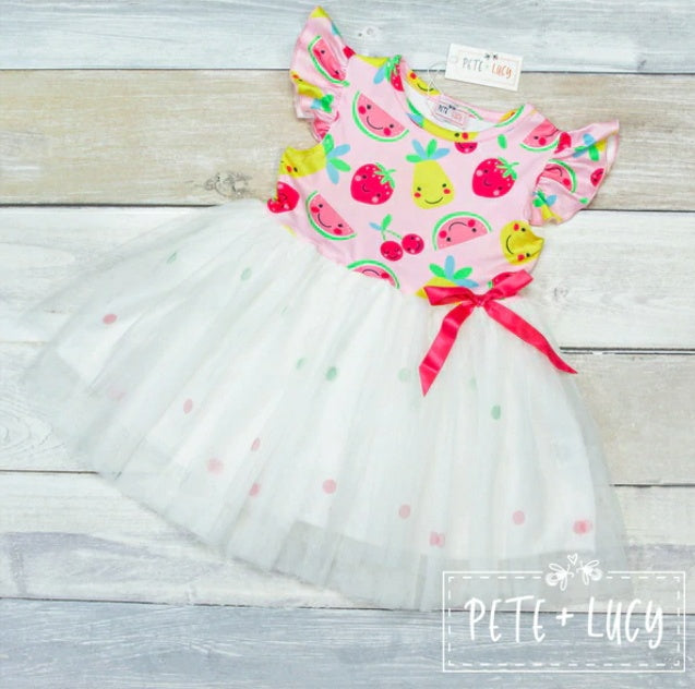 Fruit Galore Tulle Dress