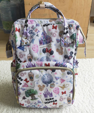 Load image into Gallery viewer, Cute Castle Diaper Bag
