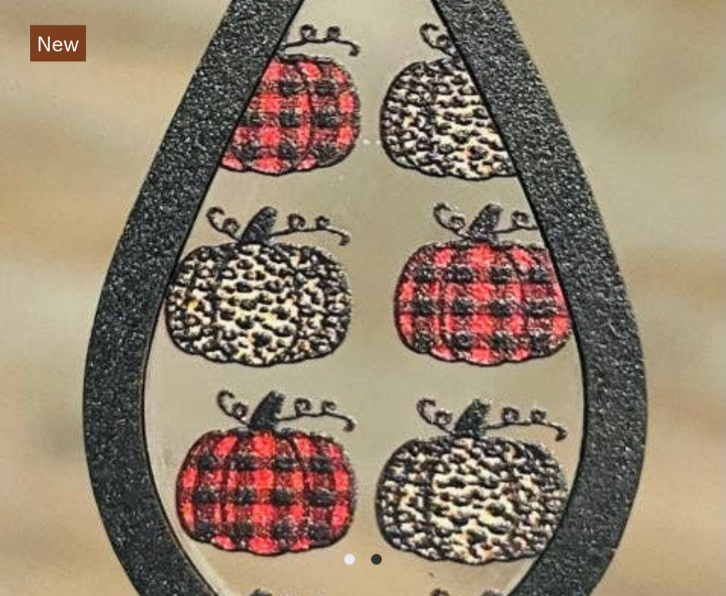 Fall Teardrop Earrings