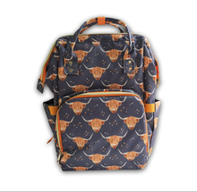 Load image into Gallery viewer, Highland Cow Diaper Bag (3 Styles)
