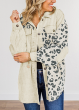 Load image into Gallery viewer, Leopard Patchwork Jacket
