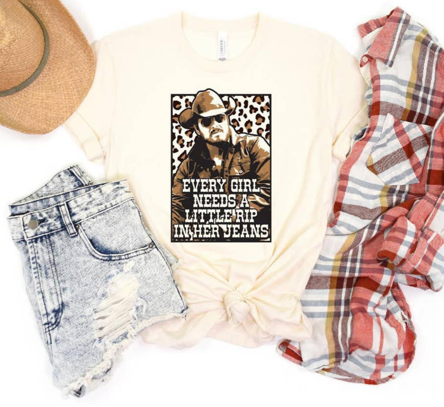 A Little Rip Shirt- Women's Tee