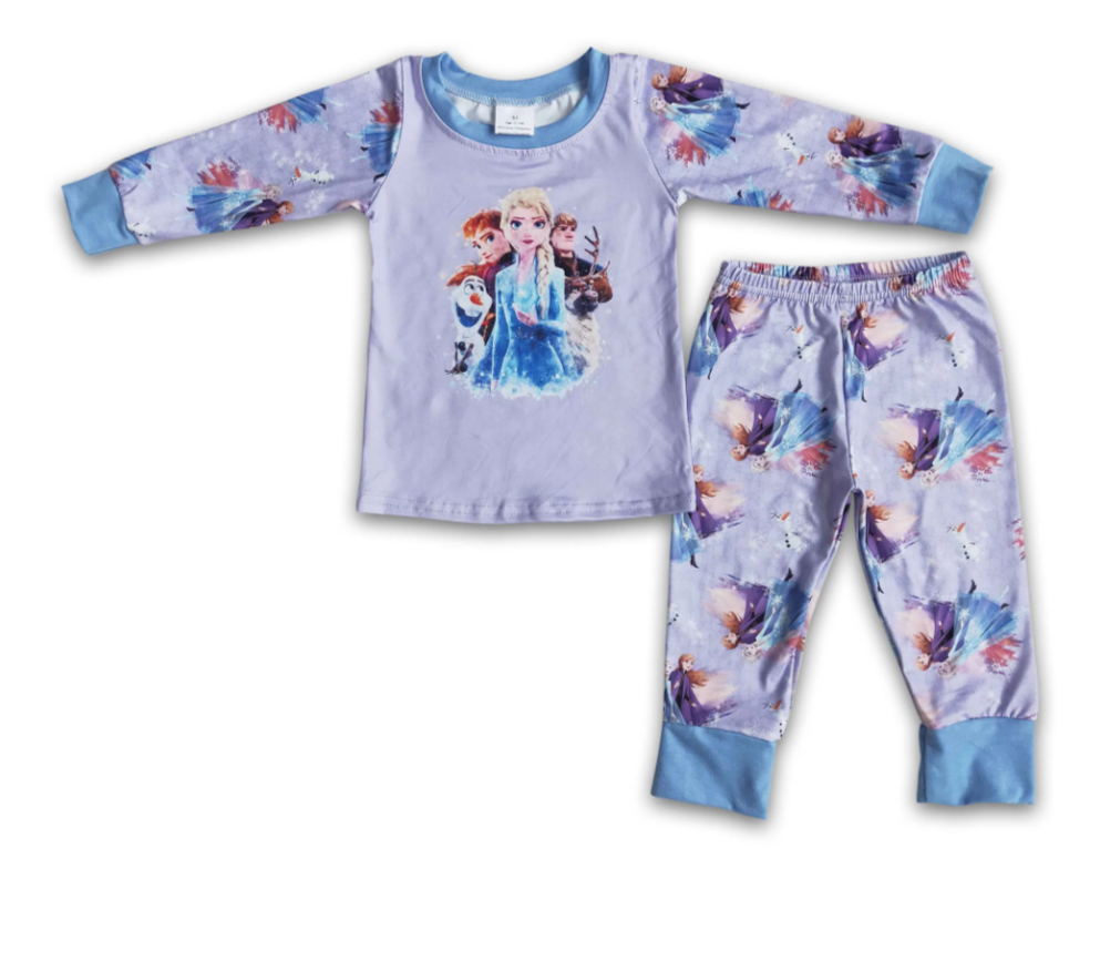 Pre-order: Girl Character 2 Piece Pajama's