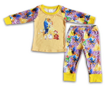 Load image into Gallery viewer, Pre-order: Girl Character 2 Piece Pajama&#39;s
