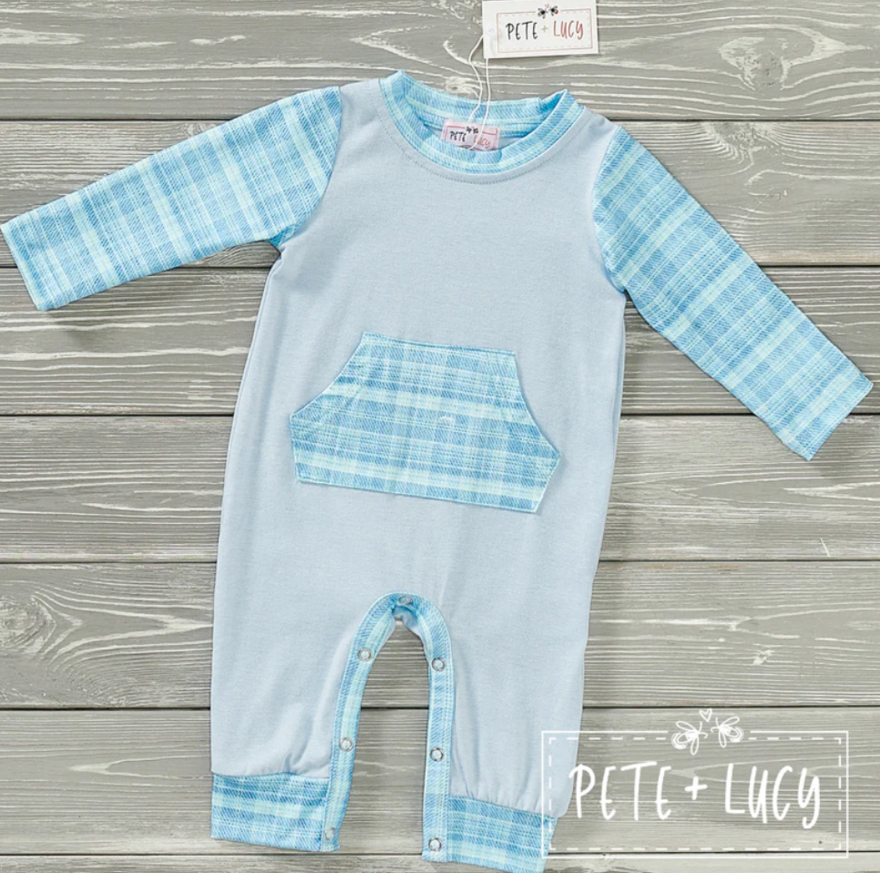 Country Denim Boy's Infant Romper