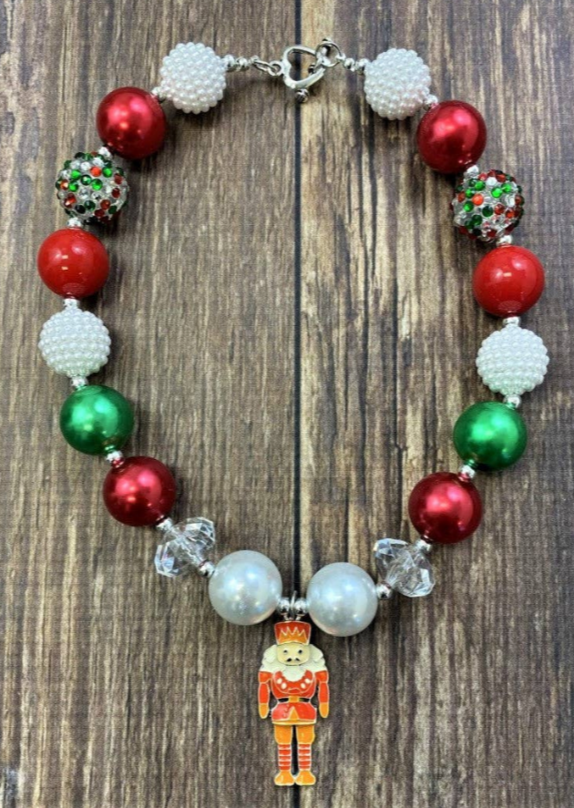 Nutcracker Chunky Bead Necklace