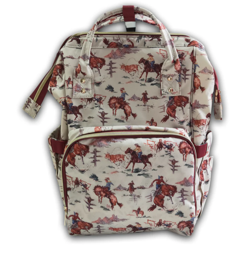 Western Rodeo Diaper Bag