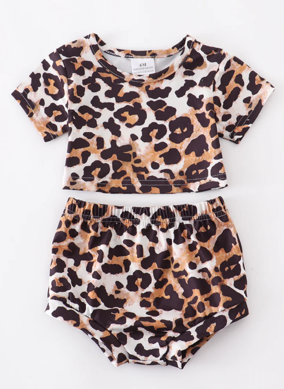 Leopard Infant 2 Piece Set