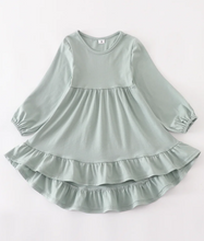 Load image into Gallery viewer, Ruffle Dress (Multiple Colors)
