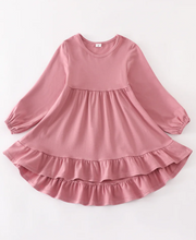 Load image into Gallery viewer, Ruffle Dress (Multiple Colors)
