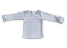 Load image into Gallery viewer, Ruffle Long Sleeve Top (Multiple Colors)
