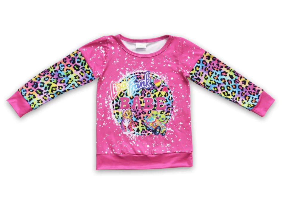 Pre-order: Colorful Tiger Long Sleeve Shirt