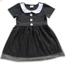 Load image into Gallery viewer, Pre-order: Black Movie Twirly Dress
